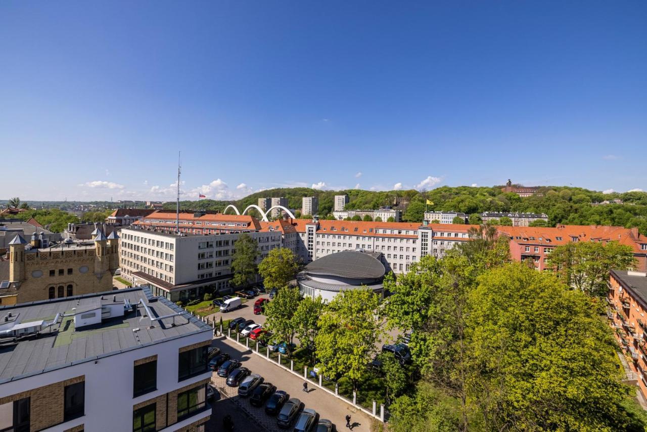 Apartamenty Sunbeam Gdansk Srodmiescie ภายนอก รูปภาพ